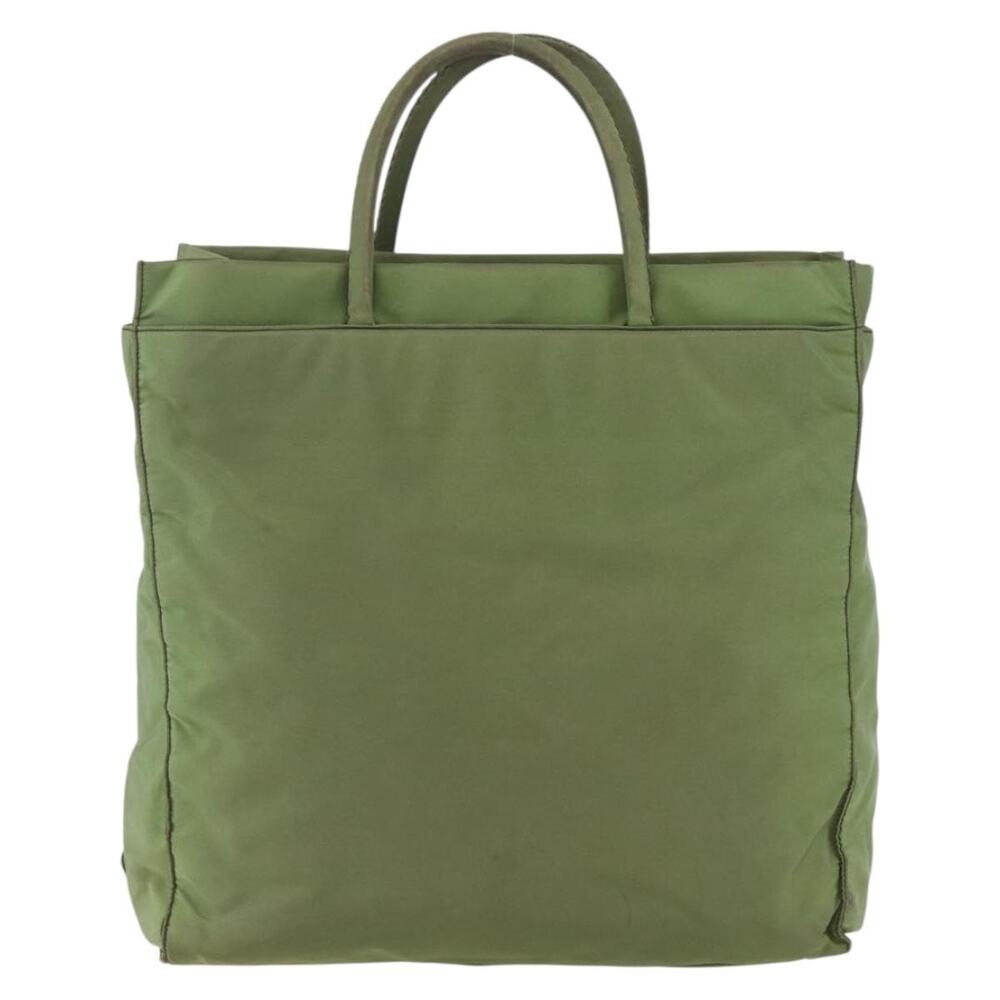 Prada Nylon Handbag Khaki Green